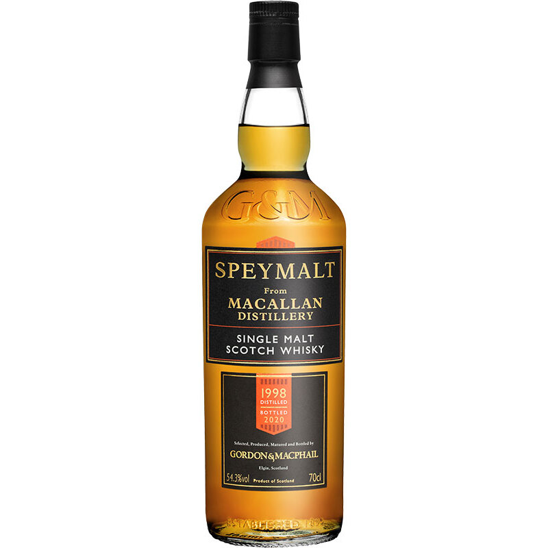 GORDON AND MACPHAIL - SPEYMALT FROM MACALLAN DISTILLERY 1998