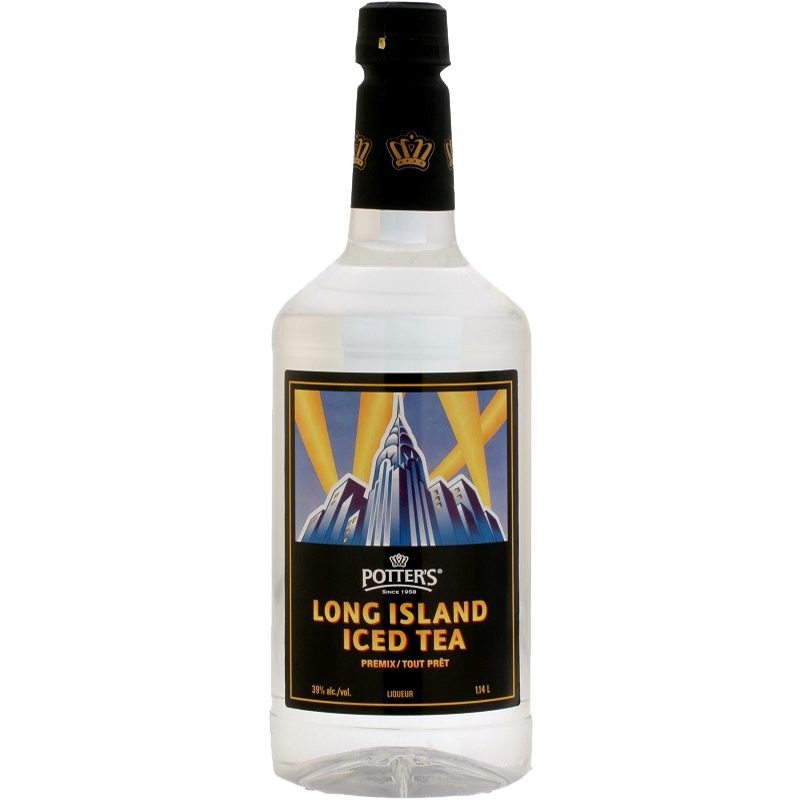 LONG ISLAND ICED TEA POTTER'S Canadian Other Spirits