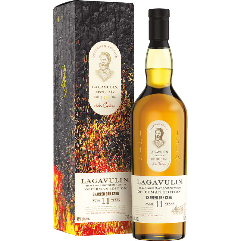 LAGAVULIN 11 YEAR OLD CHARRED OAK CASK Scottish Whisky / Whiskey