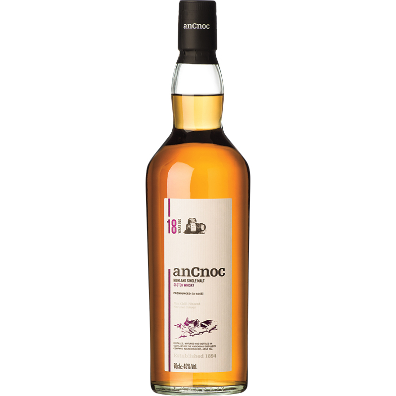ANCNOC - 18 YEAR OLD Scottish Whisky / Whiskey