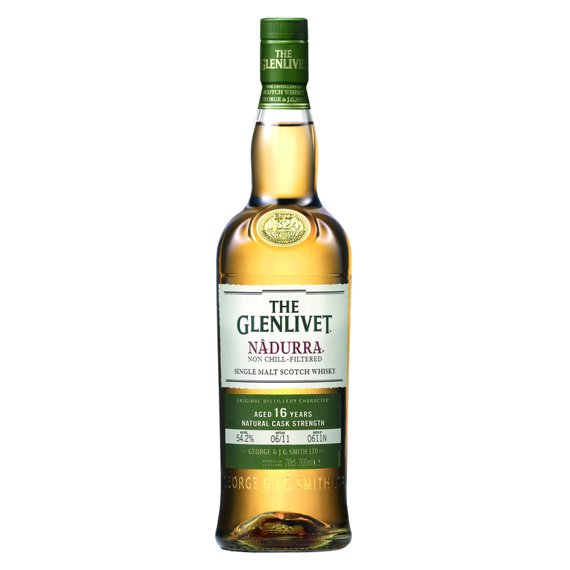 GLENLIVET - 16 YEAR OLD NADURRA CASK STRENGTH Scottish Whisky