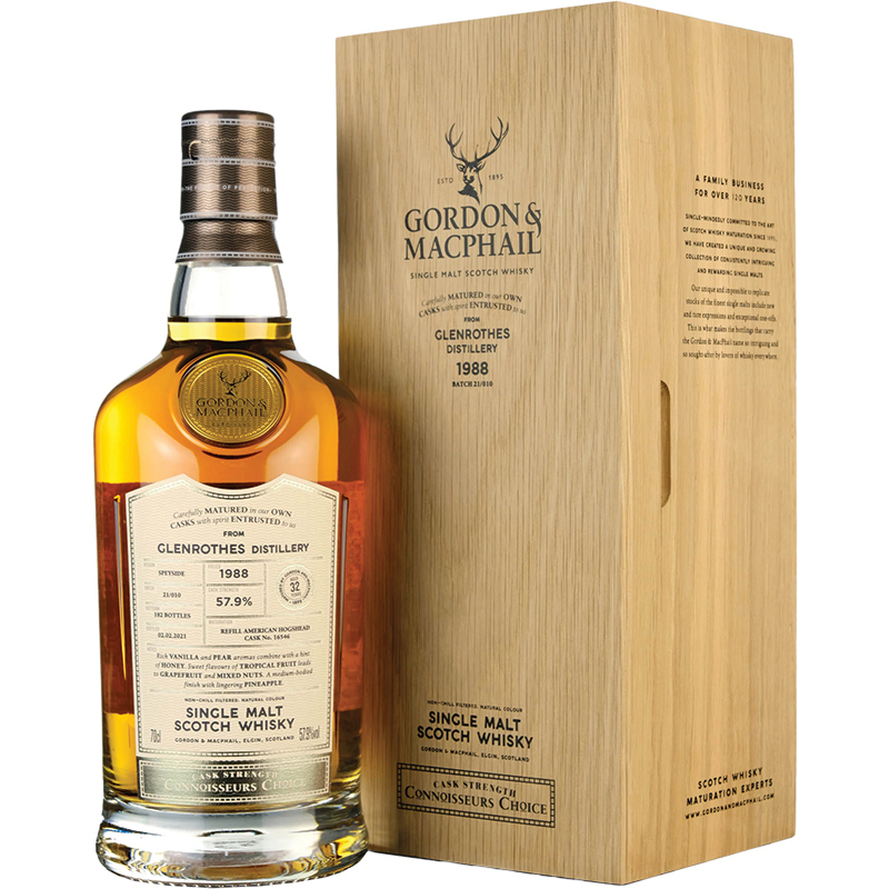 THE GLENROTHES 1988 スコッチ 700ml グレンロセス G AND M CONNOISSEURS CHOICE - GLENROTHES 1988 Scottish Whisky
