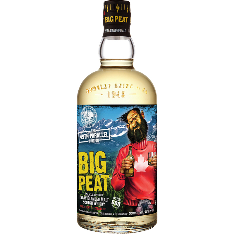 新作からSALEアイテム等お得な商品満載 MALT ISLAY BLENDED LAING DOUGLAS - PEAT BIG 49TH ED PARALLEL ウイスキー