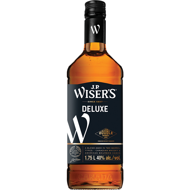 J. P. WISER'S DELUXE Canadian Whisky / Whiskey