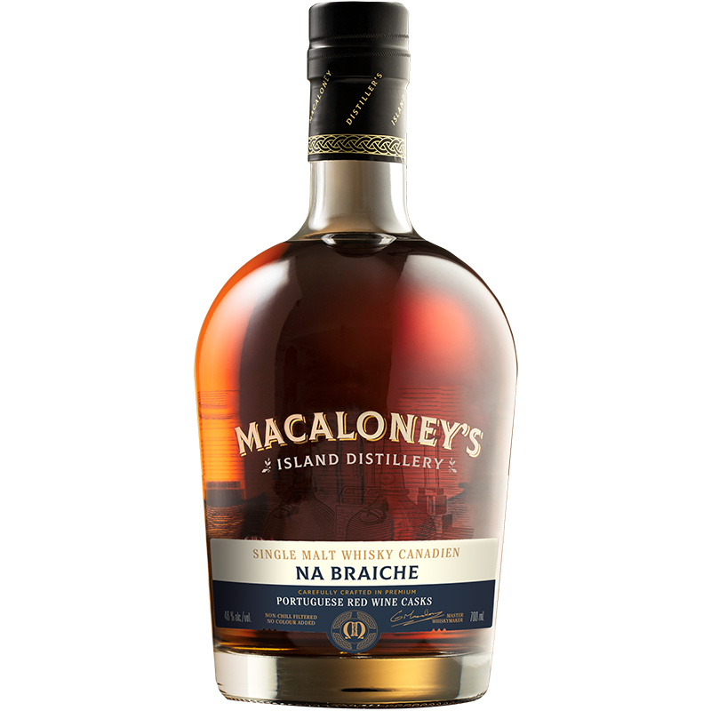 Macaloney's Caledonian Glenloy Island Single Malt Whisky