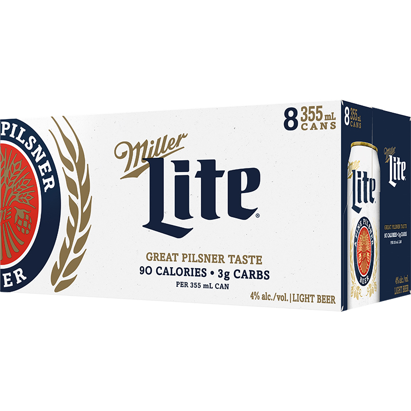 MILLER LITE CAN Canadian Domestic Beer