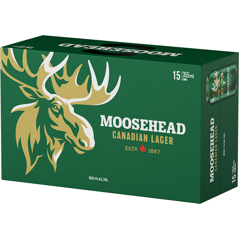 MOOSEHEAD LAGER CAN Canadian Domestic Beer