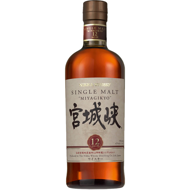NIKKA - MIYAGIKYO 12 YEAR OLD SINGLE MALT Japanese Whisky / Whiskey