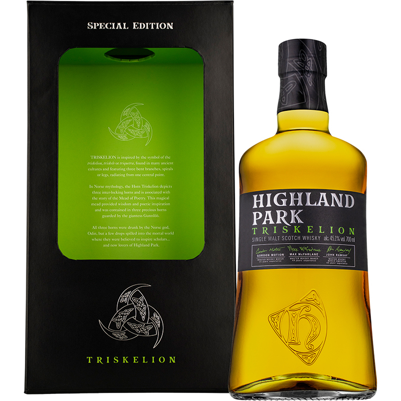 送料無料 いくらから HIGHLAND PARK - TRISKELION Scottish Whisky / Whiskey ウイスキー
