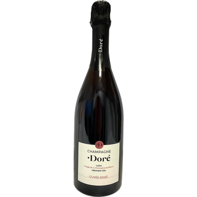 DORE CHAMPAGNE BRUT ROSE French Sparkling Wine