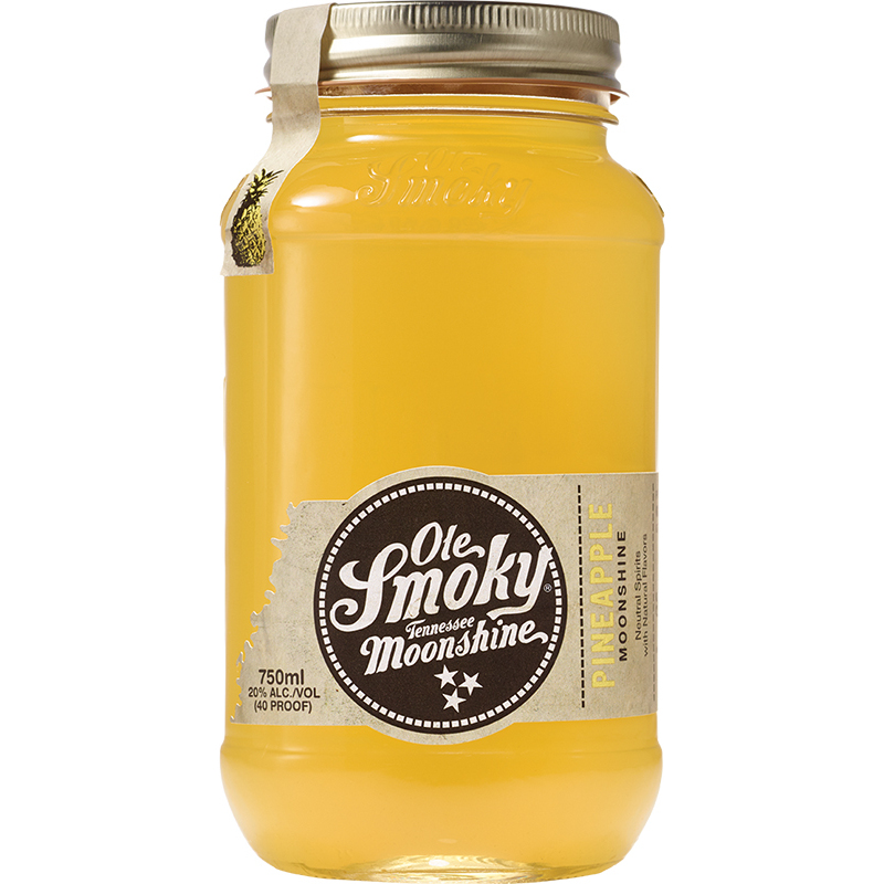 OLE SMOKY PINEAPPLES MOONSHINE American Other Spirits