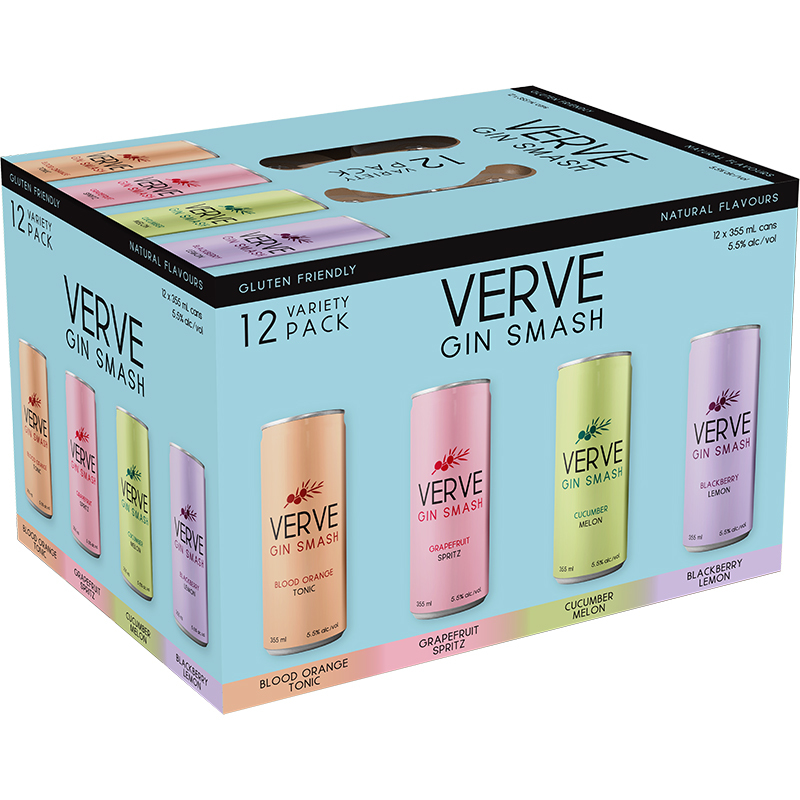 VERVE GIN SMASH MIX PACK CAN Canadian Coolers