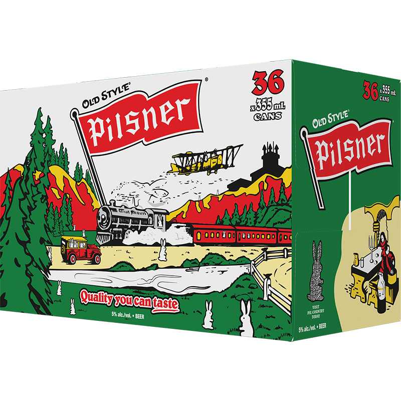 OLD STYLE PILSNER CAN Canadian Domestic Beer
