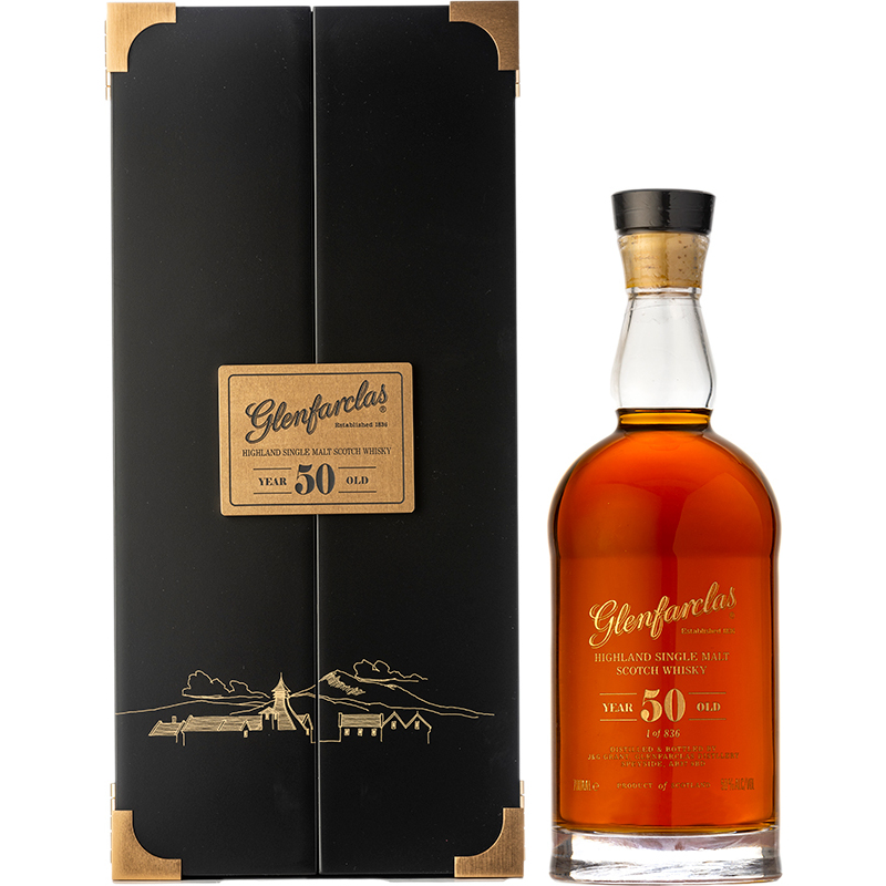 GLENFARCLAS 50 YEAR OLD Scottish Whisky / Whiskey