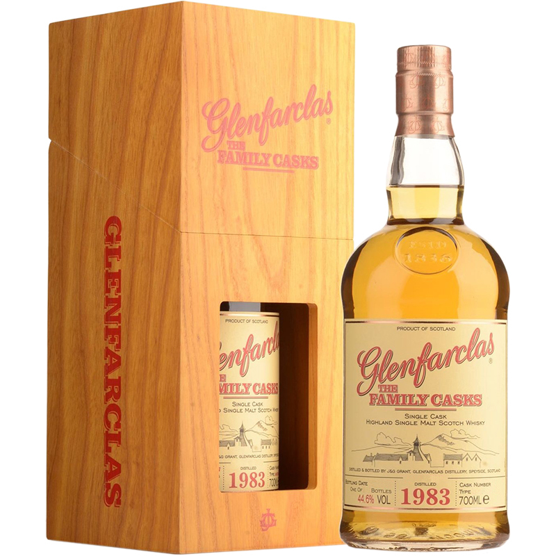 GLENFARCLAS FAMILY CASK 1983 W18 CASK 28 Scottish Whisky / Whiskey