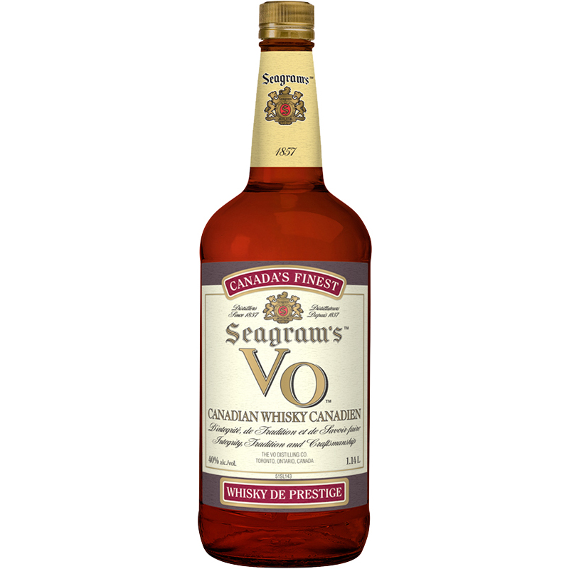 SEAGRAM'S V O Canadian Whisky / Whiskey