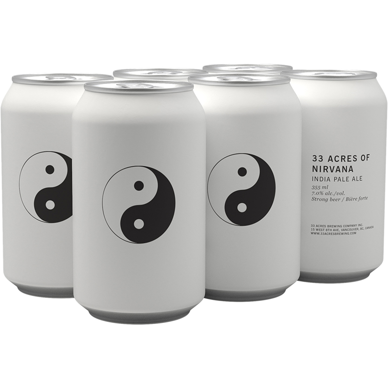 33 ACRES OF NIRVANA CAN Canadian Domestic Beer