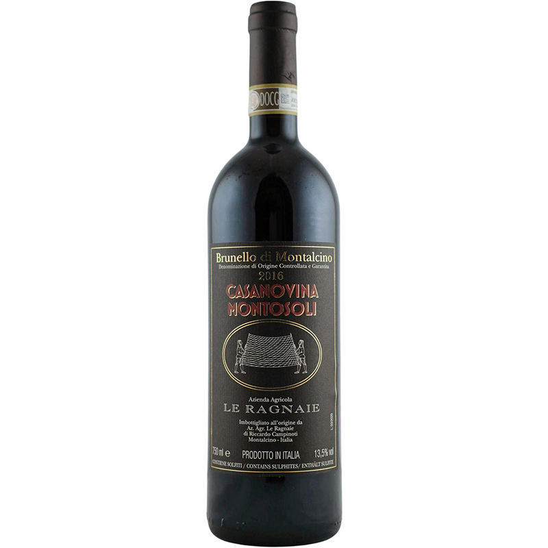 BRUNELLO DI MONTALCINO - LE RAGNAIE CASANOVINA MONTOSOLI Italian