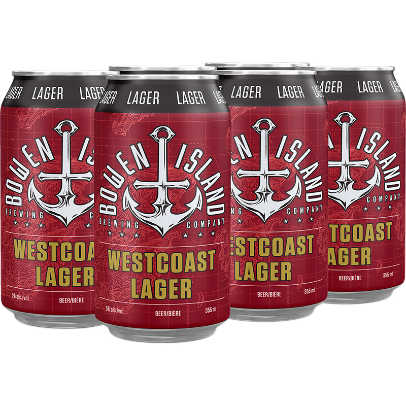 BOWEN ISLAND WEST COAST LAGER Canadian Domestic Beer