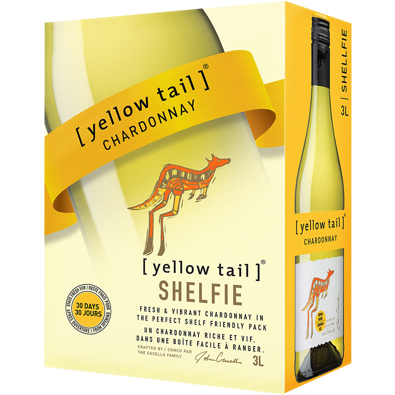 CHARDONNAY YELLOW TAIL Australian White Wine