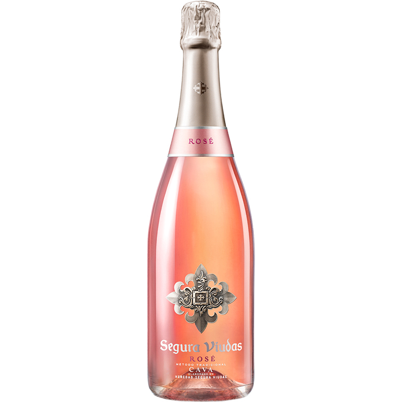 SEGURA VIUDAS CAVA BRUT ROSE Spanish Sparkling Wine