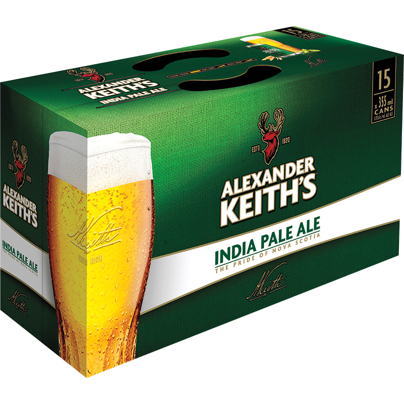 ALEXANDER KEITH'S INDIA PALE ALE CAN Canadian Domestic Beer