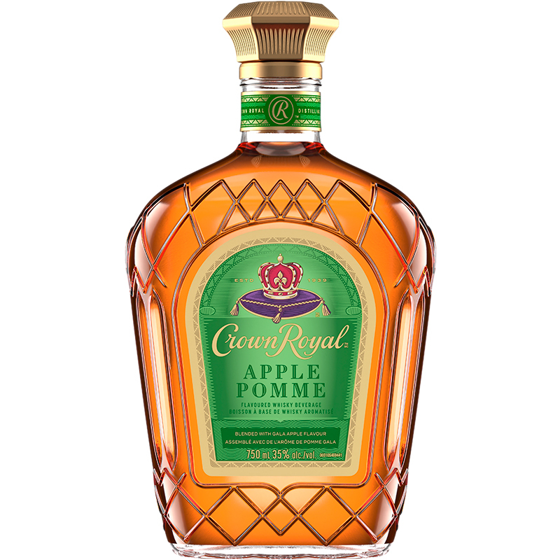 CROWN ROYAL - APPLE Canadian Whisky / Whiskey