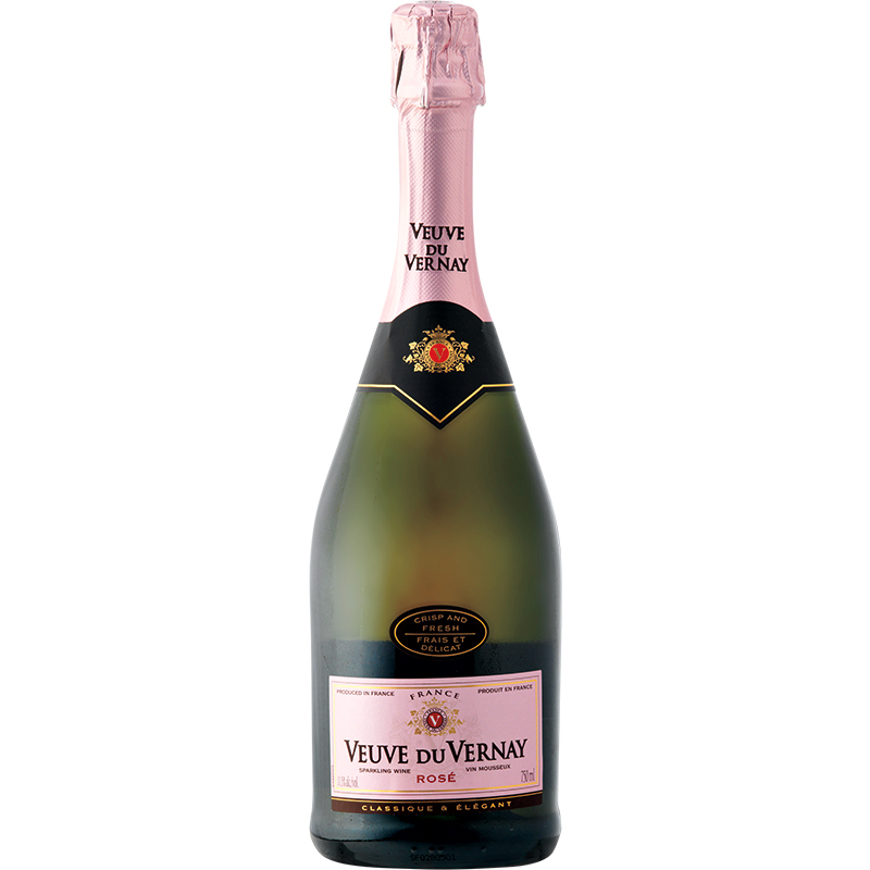 VEUVE DU VERNAY BRUT ROSE French Sparkling Wine