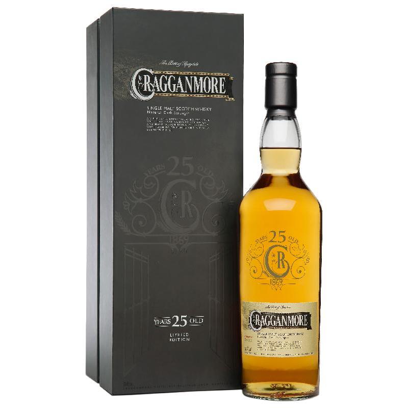 CRAGGANMORE - 25 YEAR OLD Scottish Whisky / Whiskey