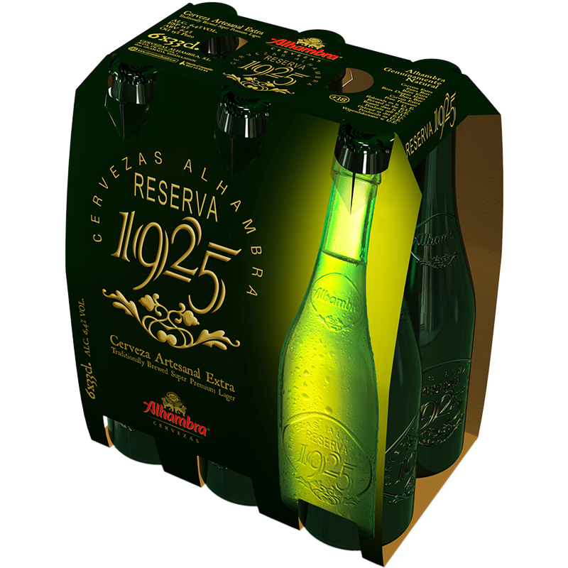 ALHAMBRA RESERVA 1925 Spanish Import Beer
