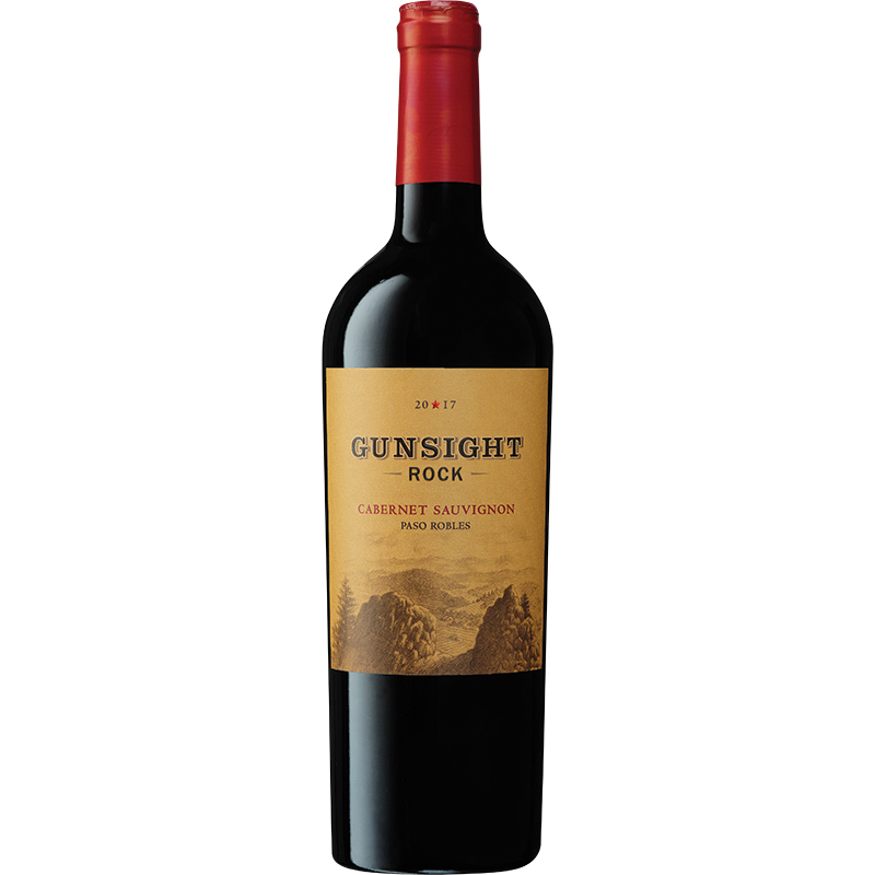 SAUVIGNON GUNSIGHT ROCK PASO ROBLES American Red Wine