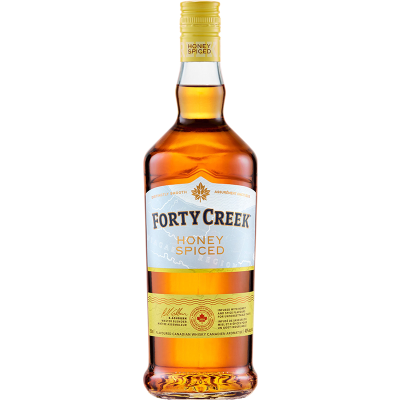 FORTY CREEK HONEY SPICED Canadian Whisky / Whiskey