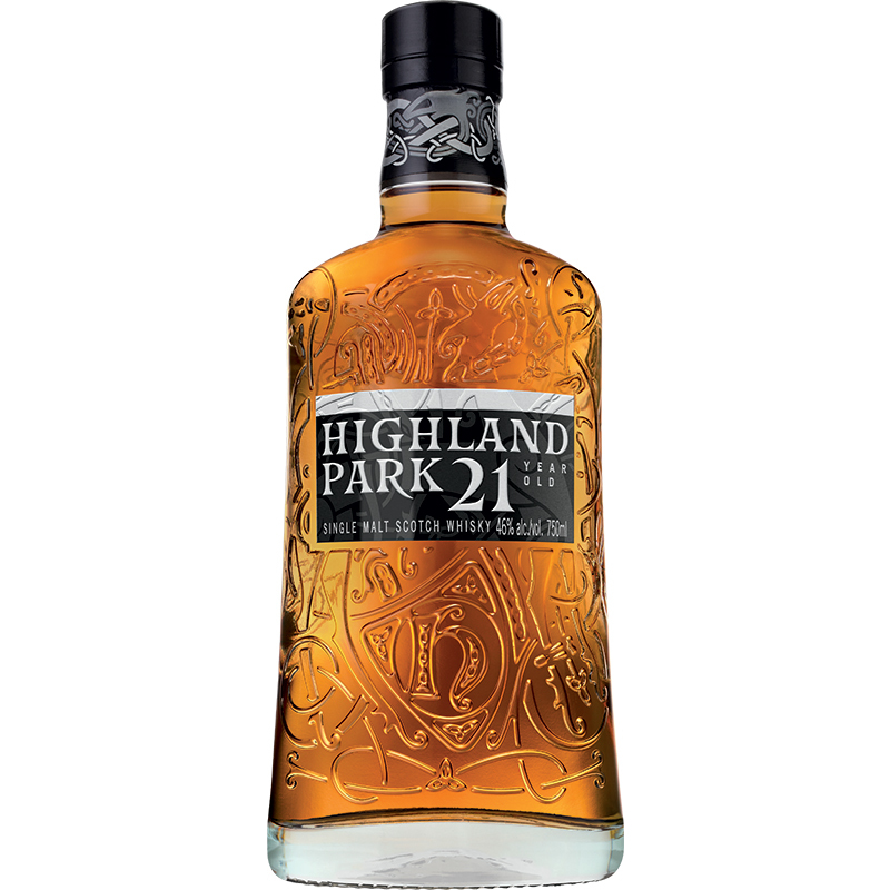 HIGHLAND PARK - 21 YEAR OLD Scottish Whisky / Whiskey