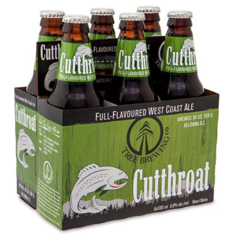 TREE CUTTHROAT PALE ALE Canadian Domestic Beer
