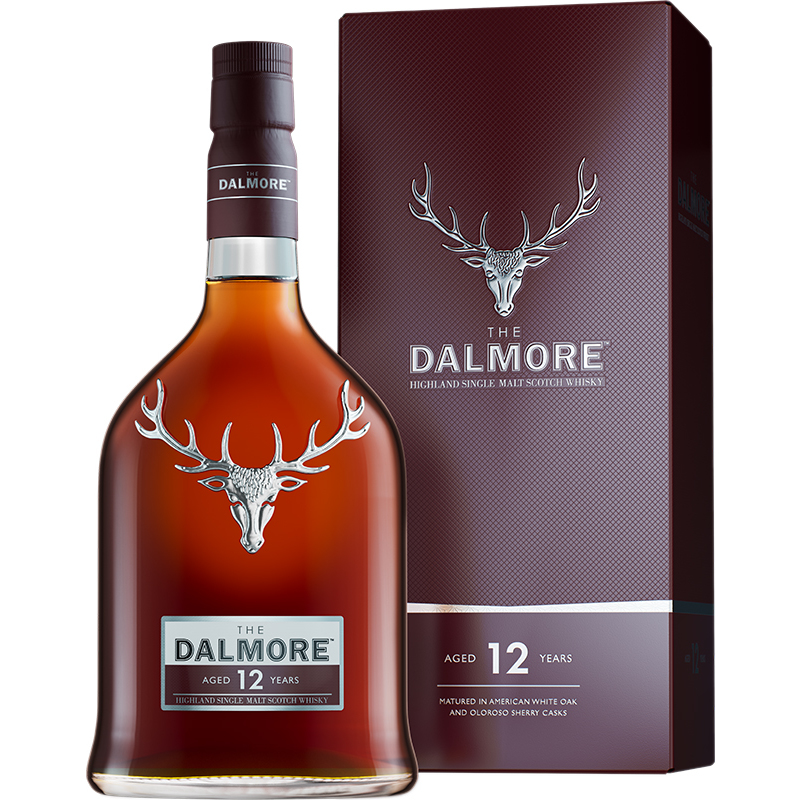 THE DALMORE - 12 YEAR OLD Scottish Whisky / Whiskey