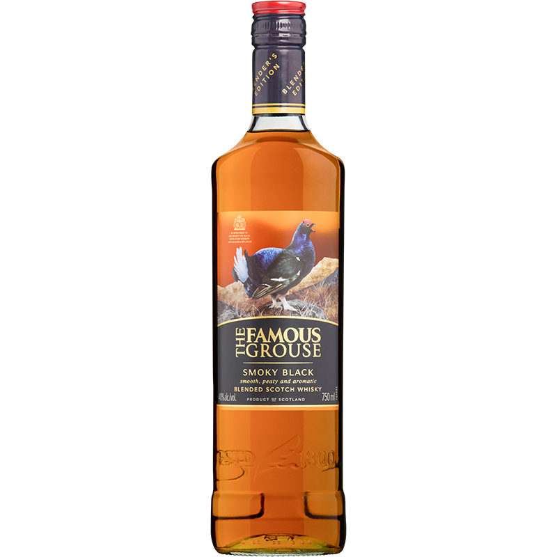 THE FAMOUS GROUSE SMOKY BLACK Scottish Whisky / Whiskey