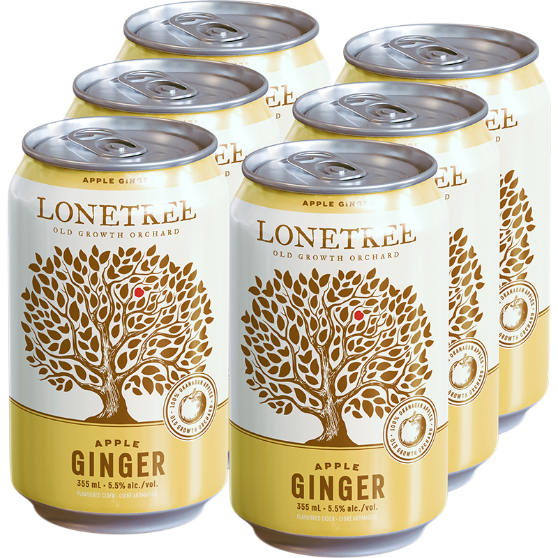 GINGER APPLE DRY CIDER CAN Canadian Cider
