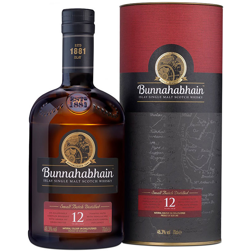【お気にいる】 BUNNAHABHAIN - 12 YEAR OLD Scottish Whisky / Whiskey ウイスキー