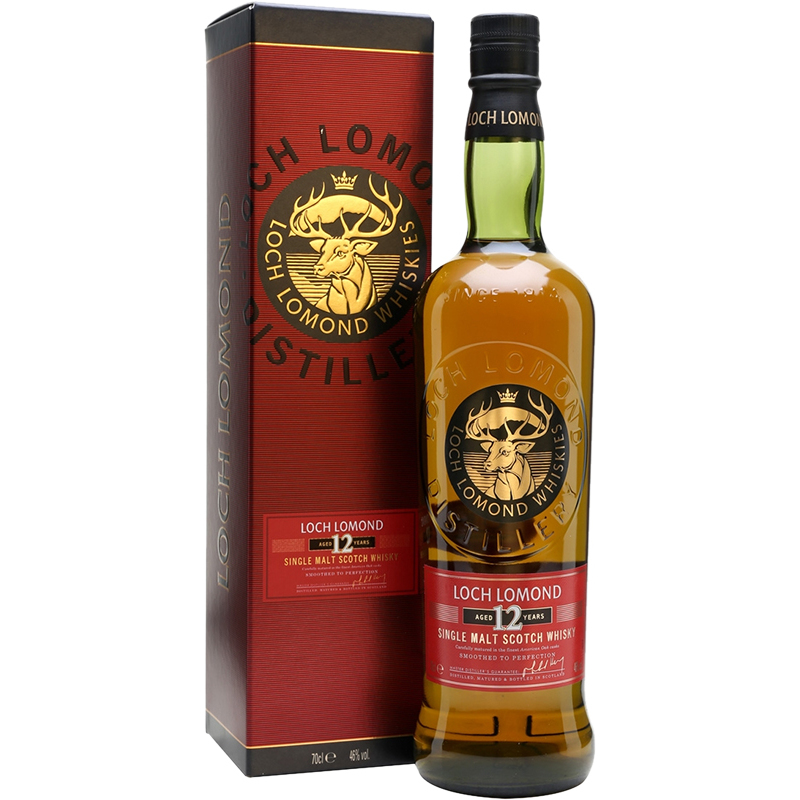 LOCH LOMOND 12 YEAR OLD SINGLE MALT SCOTCH WHISKY Scottish Whisky