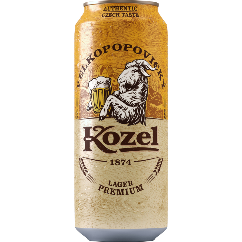 KOZEL PREMIUM TALL CAN Czech Republic Import Beer