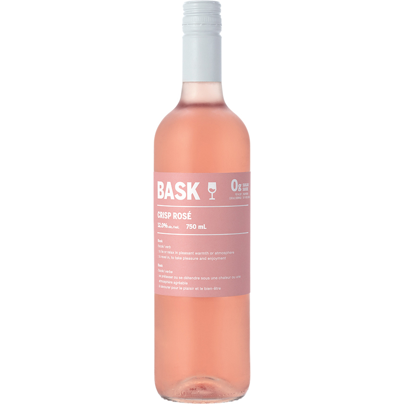 BASK CRISP ROSE Canadian Rose Wine