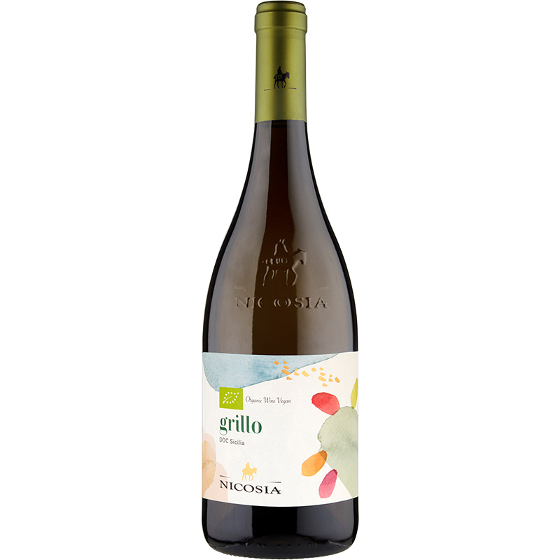 ORGANIC - VEGAN White GRILLO NICOSIA VEGAN Italian SICILIA Wine