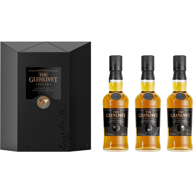 GLENLIVET SPECTRA Scottish Whisky / Whiskey