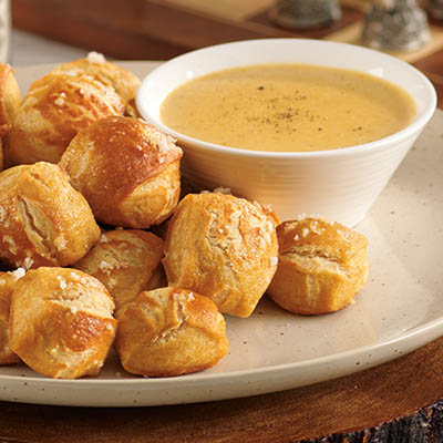 Homemade Pretzel Bites with Beer Cheese Dipping Sauce Recipe