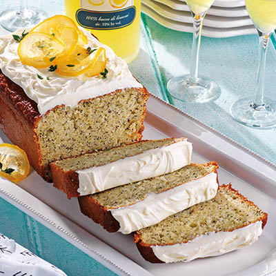 LEMON, THYME AND POPPYSEED LOAF | BCLIQUOR