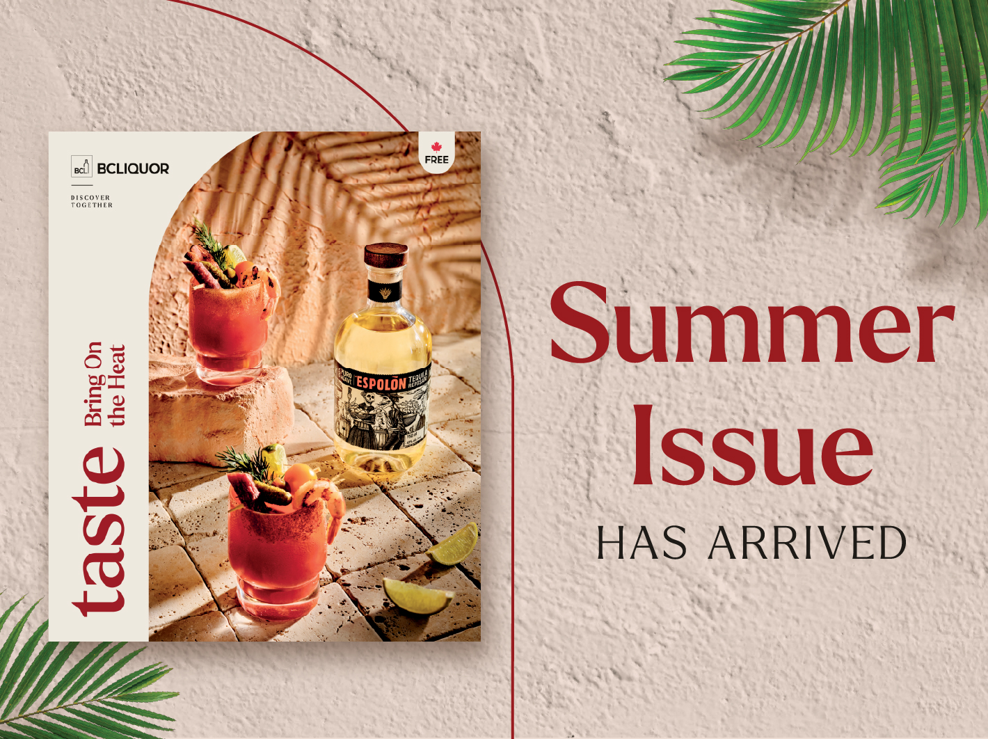 Summer2025 BCLIQUOR taste Magazine what's in store tile