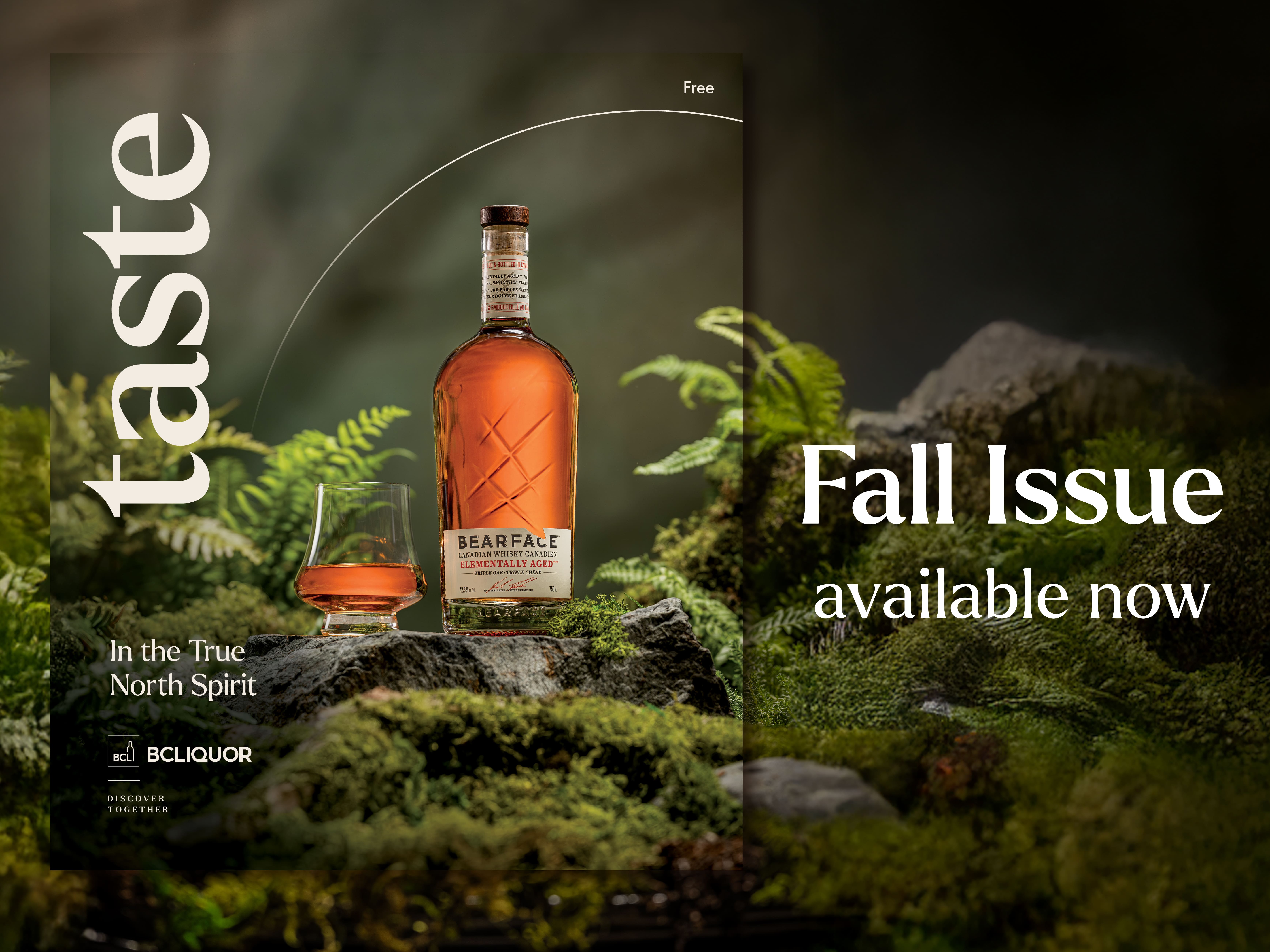 Fall2025 BCLIQUOR taste Magazine what's in store tile