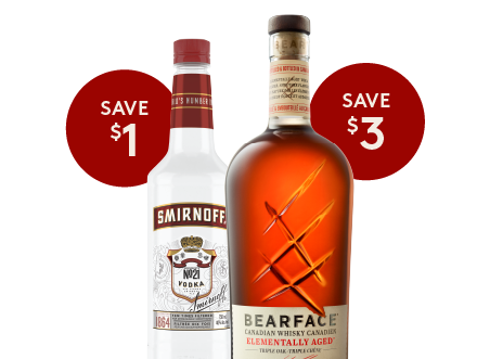 wine, beer, liquor, coolers, ciders on sale