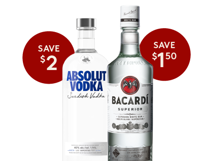 wine, beer, liquor, coolers, ciders on sale