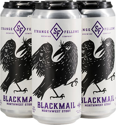 STRANGE FELLOWS BREWING - BLACKMAIL STOUT TALL CAN